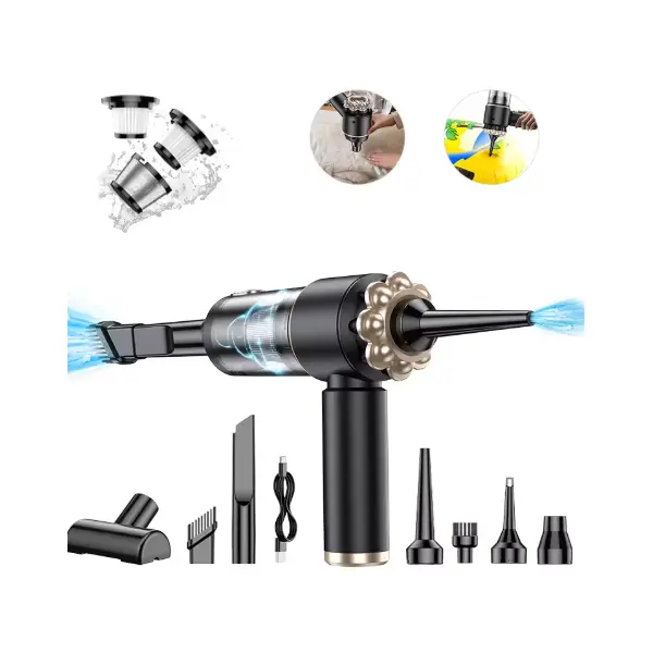 Brushless Motor Portable Cordless Filter ສູນຍາກາດ
