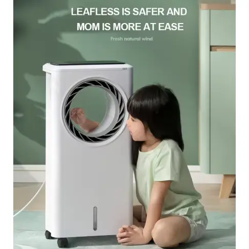 Summer Metal Electric Air Cooling Fan ມີການຄວບຄຸມໄລຍະໄກ